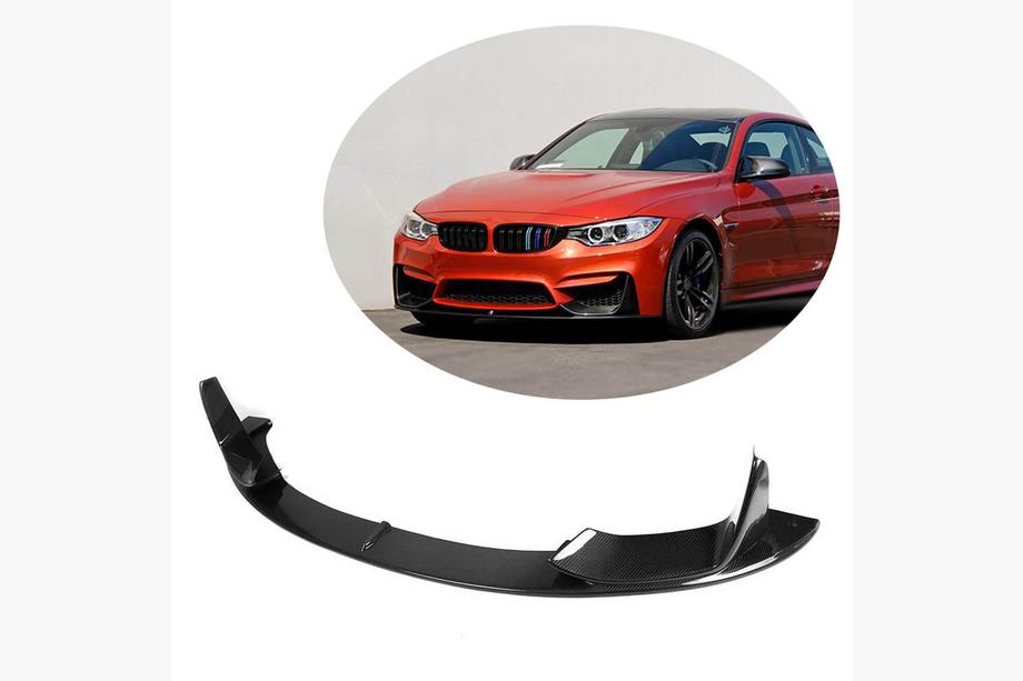 BMW 3 серия F30/F31 2012-2019 гг. Передний лип-спойлер V4 для F80 Карбон Image