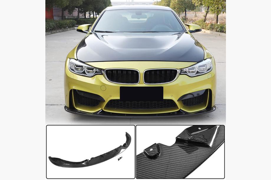 BMW 3 серия F30/F31 2012-2019 гг. Передний бампер Лип V1 для F80 Карбон Image