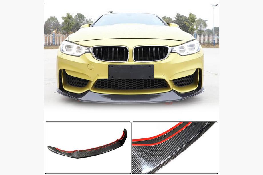 BMW 3 серия F30/F31 2012-2019 гг. Передний бампер Лип V7 для F80 Карбон Image