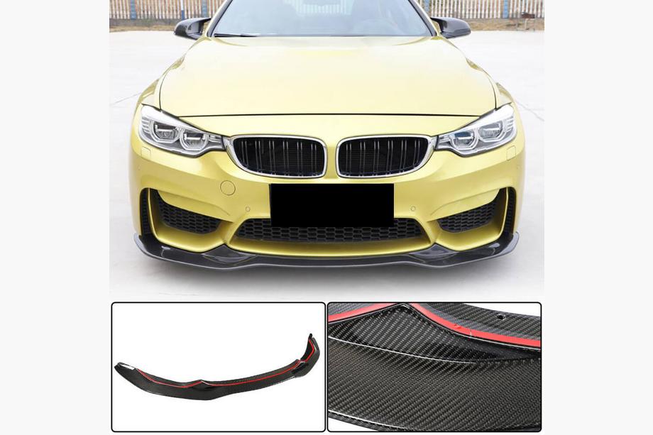 BMW 3 серия F30/F31 2012-2019 гг. Передний лип-спойлер V9 для F80 Карбон Image