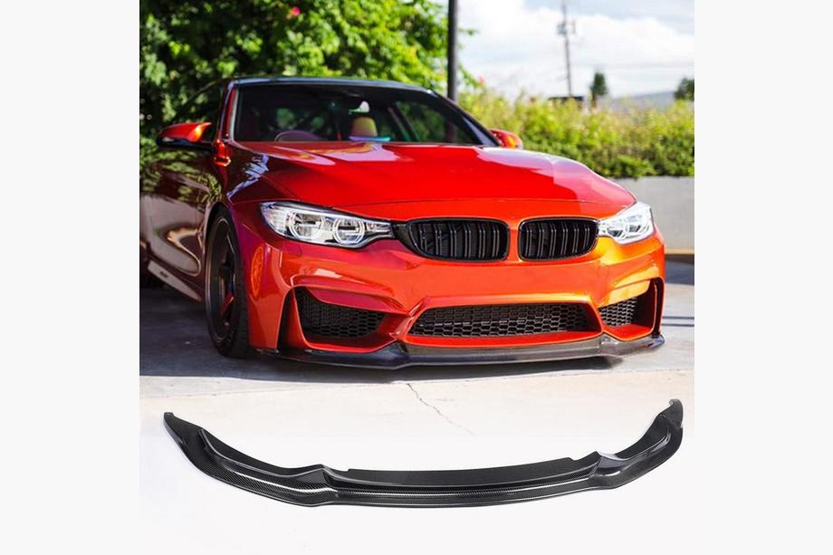 BMW 3 серия F30/F31 2012-2019 гг. Передняя губа бампера FRP V17 (для F80) Image