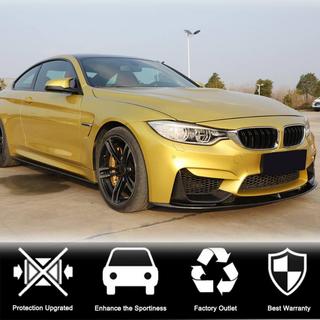 Передняя накладка на бампер Carbon V12 (для F82/F83) BMW 4 серия F32/F33/F36 2012-2020 гг. фото 2