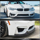 BMW 4 серия F32/F33/F36 2012-2020 гг. Передний бампер Лип V14 для F82/F83, карбон фото 4