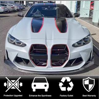 Передний бампер Лип V2 для G80, карбон фото 2