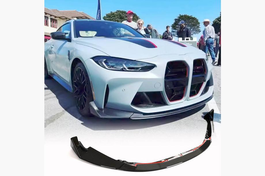 BMW 3 серия G20/G21 2018- гг. Передний бампер Лип V2 для G80, карбон Image