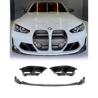 Передняя накладка на бампер Carbon V6 (для G82/G83) BMW 4 серия G22/23/26 2020- гг.