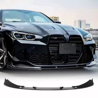 Передний Бампер Лип V5 для G82/G83, Карбон BMW 4 серия G22/23/26 2020- гг. фото 1