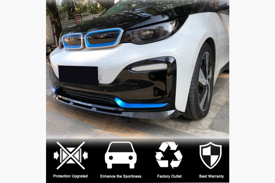 BMW I3 2013-2022 гг. Передний Бампер Лип Спойлер (Карбон) Фото 3