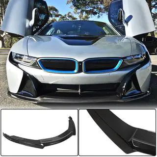Передний Бампер Лип Спойлер (Карбон) BMW I8 2014-2020 гг. фото 1