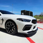 BMW 8 серия G14/G15/G16 2018- гг. Передний Бампер Лип Спойлер (для F91/F92/F93 M8, Карбон) фото 4