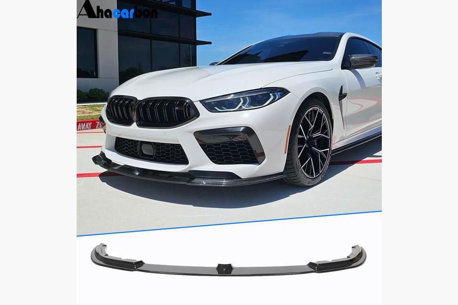 BMW 8 серия G14/G15/G16 2018- гг. Передний Бампер Лип Спойлер (для F91/F92/F93 M8, Карбон) Image