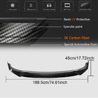 BMW X5 G05 2019- гг. Передняя губа бампера Carbon V2 (2019-2022 M-Sport) фото 6