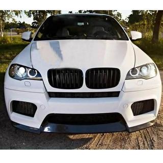 Передняя губа бампера FRP (для X6M 2010-2014) BMW X6 E71 2008–2014 гг. фото 2