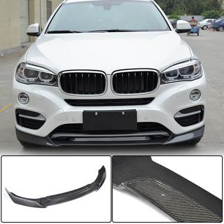 Передняя губа бампера FRP V3 (Base) BMW X6 F16 2014-2019 гг. фото 1