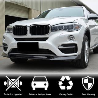 Передняя губа бампера FRP V3 (Base) BMW X6 F16 2014-2019 гг. фото 2