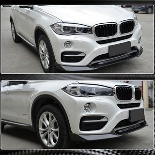Передняя губа бампера FRP V3 (Base) BMW X6 F16 2014-2019 гг. фото 4