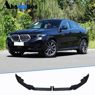 Передняя губа бампера ABS (2023+ M-Sport) BMW X6 G06 2019–2027 гг. фото 1