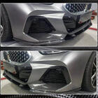 BMW Z4 (G29) 2018- гг. Карбоновая накладка на передний бампер V6 (M-Sport) фото 5