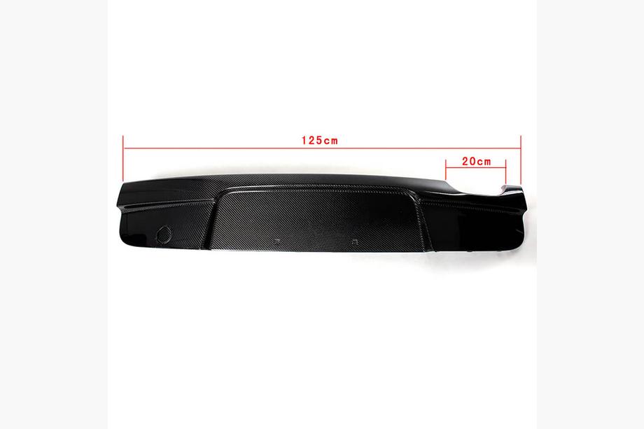 BMW 1 серия E81/E82/E87/E88 2004-2011 гг. Диффузор заднего бампера V1 для E87 M-Sport, Карбон Фото 10