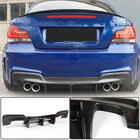 BMW 1 серия E81/E82/E87/E88 2004-2011 гг. Диффузор заднего бампера (для 1M E82, Карбон) фото 2