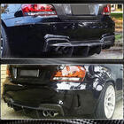 BMW 1 серия E81/E82/E87/E88 2004-2011 гг. Диффузор заднего бампера (для 1M E82, Карбон) фото 5