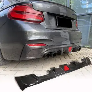 Задний Диффузор Бампера V2 для F22/F23 M-Sport, Карбон фото 1