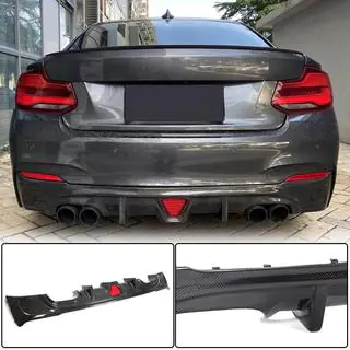 Задний Диффузор Бампера V2 для F22/F23 M-Sport, Карбон фото 2