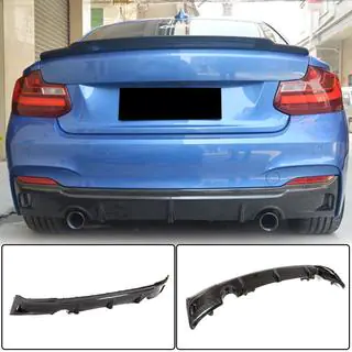Задний диффузор V3 (для F22/F23 M-Sport, Карбон) фото 1