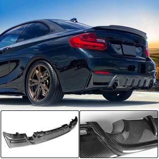 Диффузор заднего бампера FRP V5 (для F22/F23 M Sport) BMW 2 серия F22/F23 2014-2021 гг. фото 2