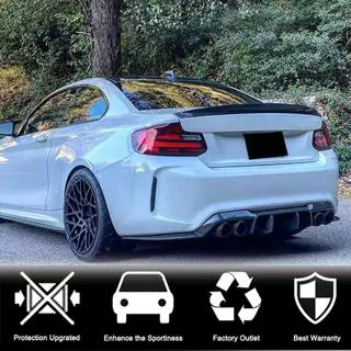 Задний диффузор V1 для F87 M2/M2C, Карбон фото 3