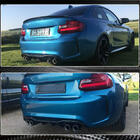 BMW 2 серия F22/F23 2014-2021 гг. Задний диффузор V6 (для F87 M2/M2C, Карбон) фото 5