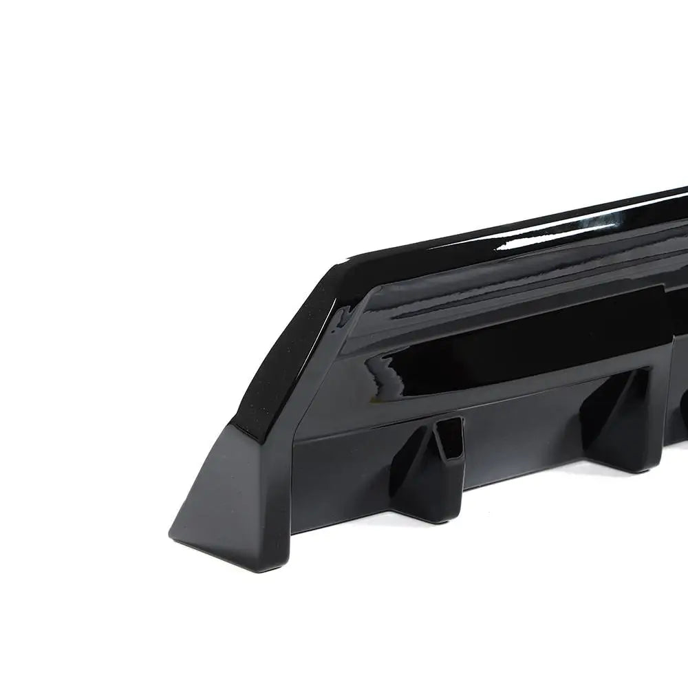 BMW 2 серия G42 2021- гг. Диффузор Заднего Бампера Black ABS V1 (M Sport) фото 5