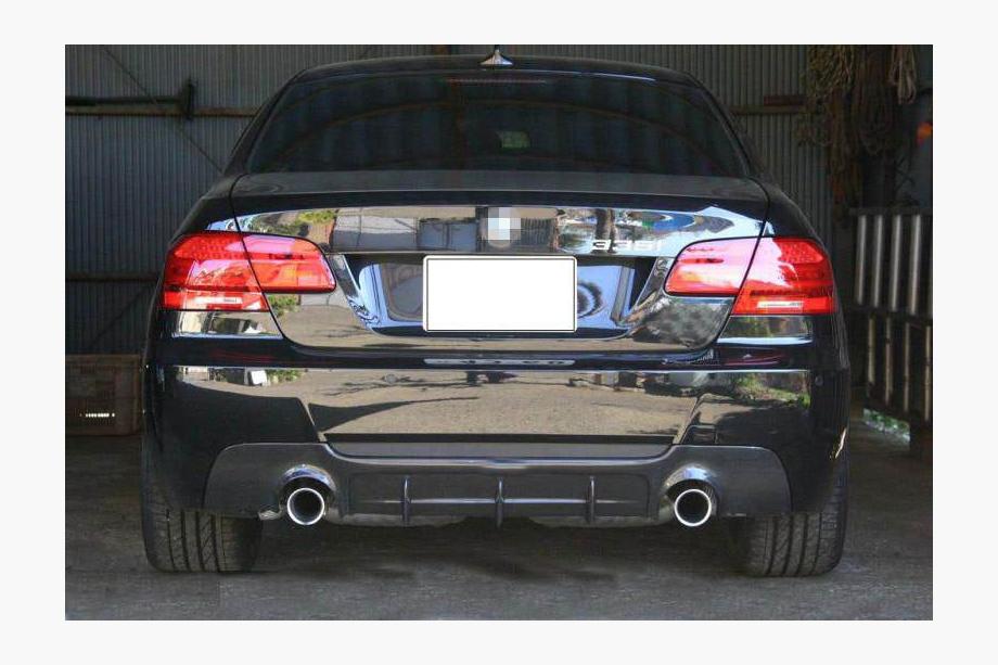 BMW 3 серия E92/E93 2006–2013 гг. Диффузор заднего бампера V2 (для M-Sport, Карбон) Фото 4