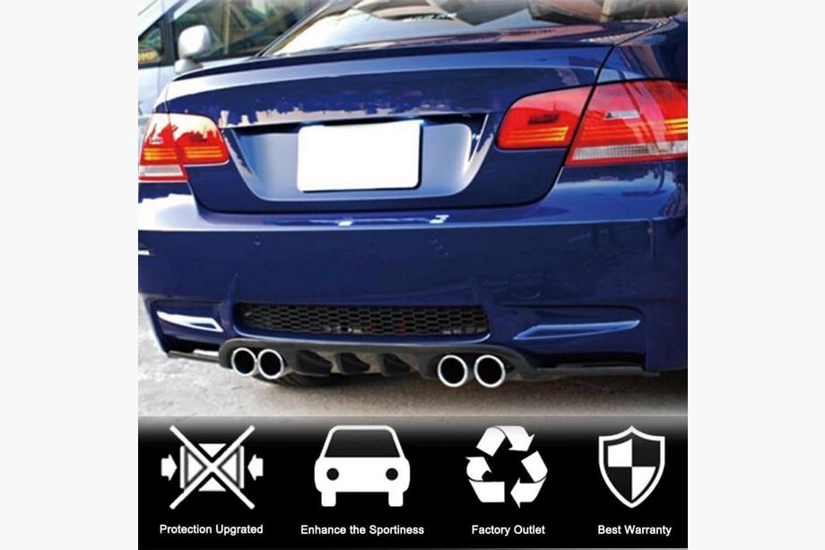 BMW 3 серия E92/E93 2006–2013 гг. Задний диффузор Hamann-Style (для M3, Карбон) Фото 2