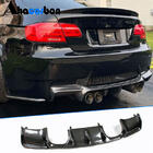 BMW 3 серия E92/E93 2006–2013 гг. Диффузор заднего бампера V-Style (для M3, Карбон) фото 1