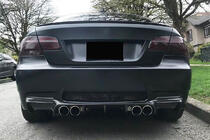 BMW 3 серия E92/E93 2006–2013 гг. Диффузор заднего бампера V-Style (для M3, Карбон) фото 3
