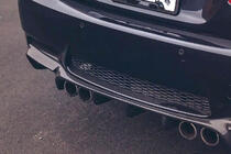 BMW 3 серия E92/E93 2006–2013 гг. Диффузор заднего бампера V-Style (для M3, Карбон) фото 5