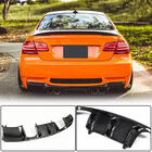 BMW 3 серия E90/E91 2005-2011 гг. Диффузор заднего бампера V-Style (для M3, Карбон) фото 1