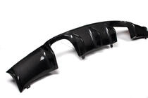 BMW 3 серия E90/E91 2005-2011 гг. Диффузор заднего бампера V-Style (для M3, Карбон) фото 6
