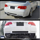 BMW 3 серия E90/E91 2005-2011 гг. Диффузор заднего бампера FRP V5 (для E92/E93 M3) фото 1