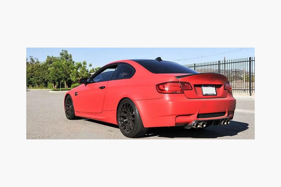 BMW 3 серия E92/E93 2006–2013 гг. Задний диффузор H2-Style (для M3, Карбон) Фото 5