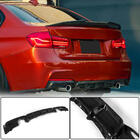 BMW 3 серия F30/F31 2012-2019 гг. Диффузор Заднего Бампера Карбон V2 (для M-Sport) фото 1
