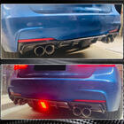 BMW 3 серия F30/F31 2012-2019 гг. Диффузор заднего бампера V2 для F30 M-Sport, Карбон фото 12