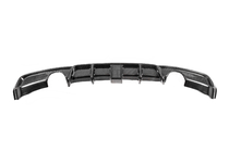 BMW 3 серия F30/F31 2012-2019 гг. Диффузор заднего бампера V2 для F30 M-Sport, Карбон фото 9