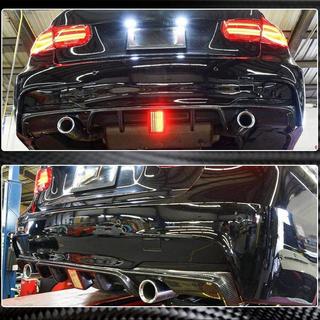 Диффузор заднего бампера V2 для F30 M-Sport, Карбон фото 3