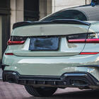 BMW 3 серия G20/G21 2018- гг. Диффузор заднего бампера V2 (для M-Sport 2018-2022, Карбон) фото 4