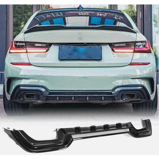 Диффузор заднего бампера FRP V3 (2019-2021, M-Sport) BMW 3 серия G20/G21 2018- гг.