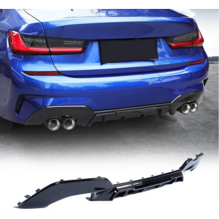 Диффузор заднего бампера FRP V2 (2022+, M-Sport) BMW 3 серия G20/G21 2018- гг.