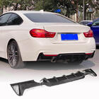 BMW 4 серия F32/F33/F36 2012-2020 гг. Задний диффузор V3 (для M-Sport, Карбон) фото 1