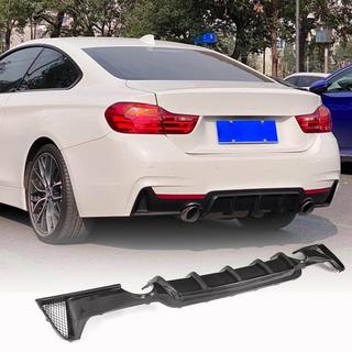 Диффузор заднего бампера FRP V6 (M-Sport) BMW 4 серия F32/F33/F36 2012-2020 гг. фото 2